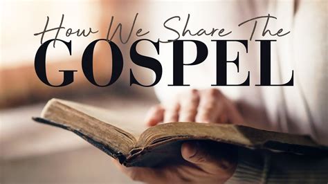 How to share the gospel. Things To Know About How to share the gospel. 